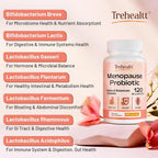 Trehealtt Probiotics and Prebiotics for Adults, Shelf-Stable