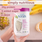 simply tera's Pure Whey Protein Powder Unflavored - 12 oz - image 3