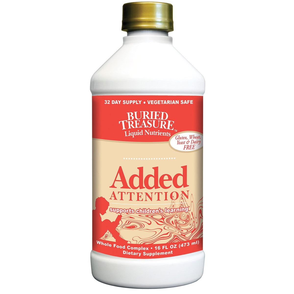 Buried Treasure Children's Learning Support Liquid - 16 fl oz