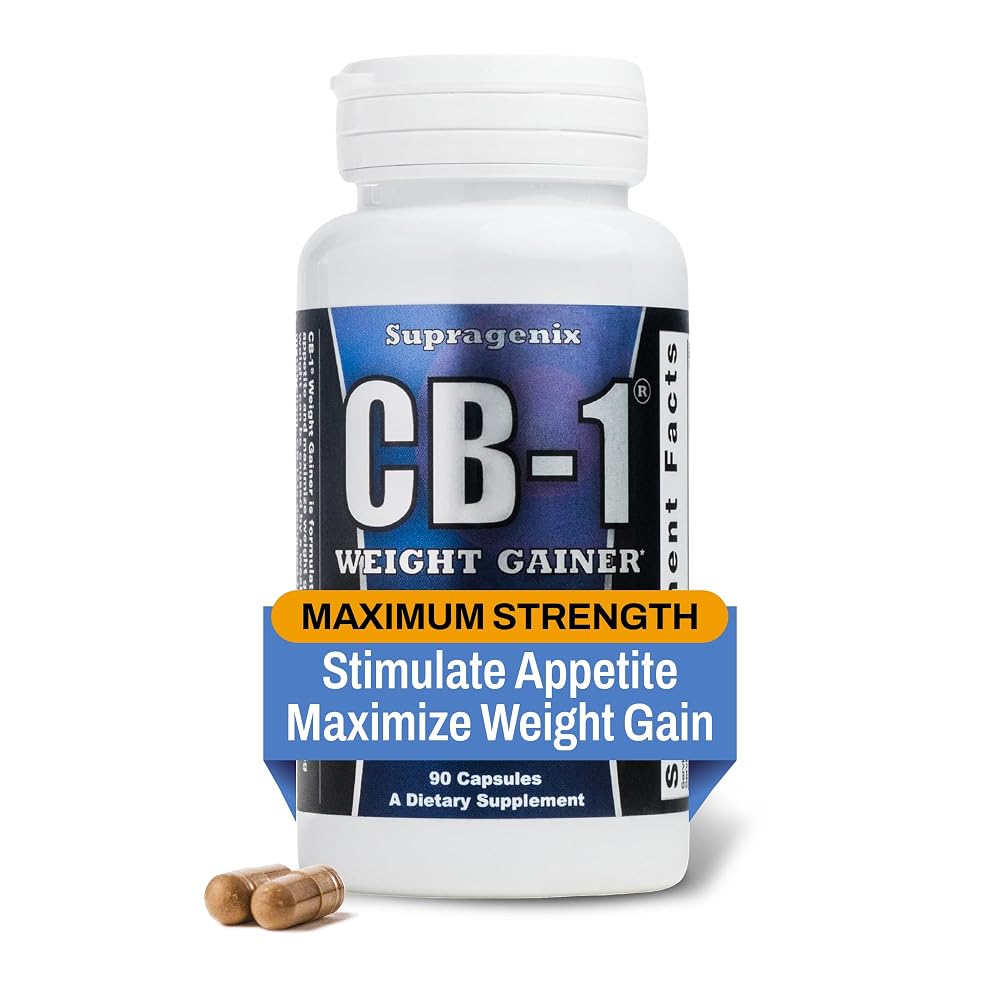 Supragenix CB-1 Weight Gainer Pills Appetite Stimulant - 90 Capsules