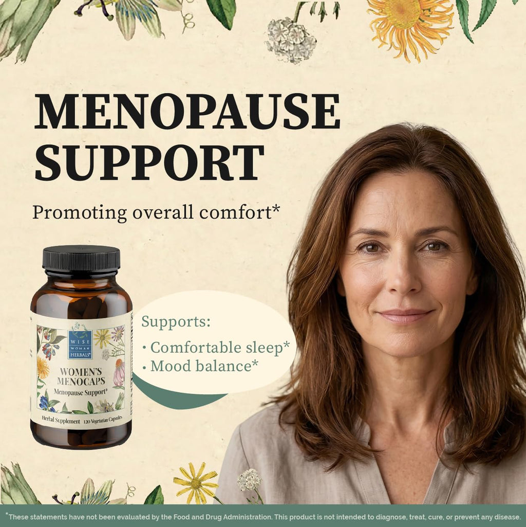 Wise Woman Herbals Menocaps Herbal Blend for Menopause - 120 Capsules - image 2