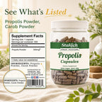 Stakich Bee Propolis Capsules 500 mg - 500 Count - image 9