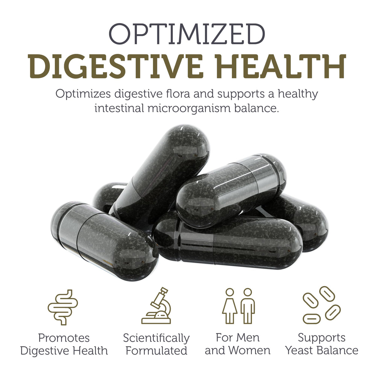 Zahler CandAid Cleanse Probiotic Digestive Health Supplement - 60 Capsules - image 4