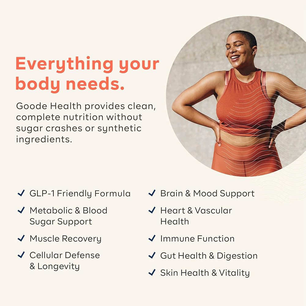 Goode Health Plant Based Superfood Nutrition Shake