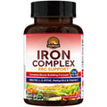 Vitalitown Iron Complex Blood Building Formula - 60 Vegan Capsules