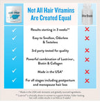 Legendairy Milk Mane Event™ Hair Growth Vitamins for Women - Biotin
