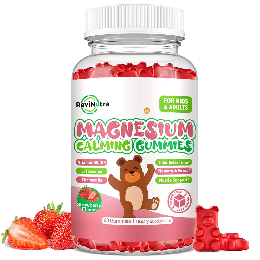 ReviNutra Magnesium Gummies for Kids - Magnesium Glycinate