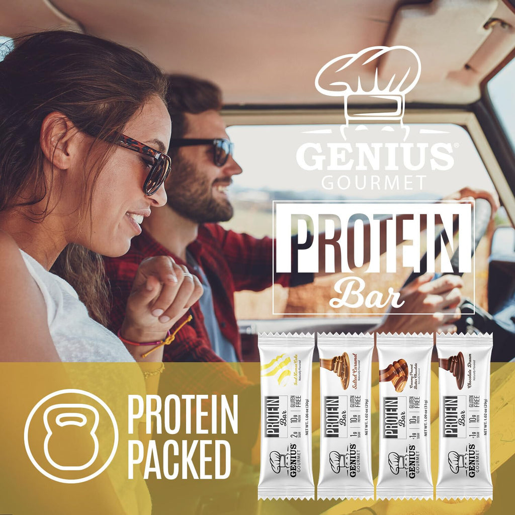 Genius Gourmet Gluten Free Keto Protein Bar