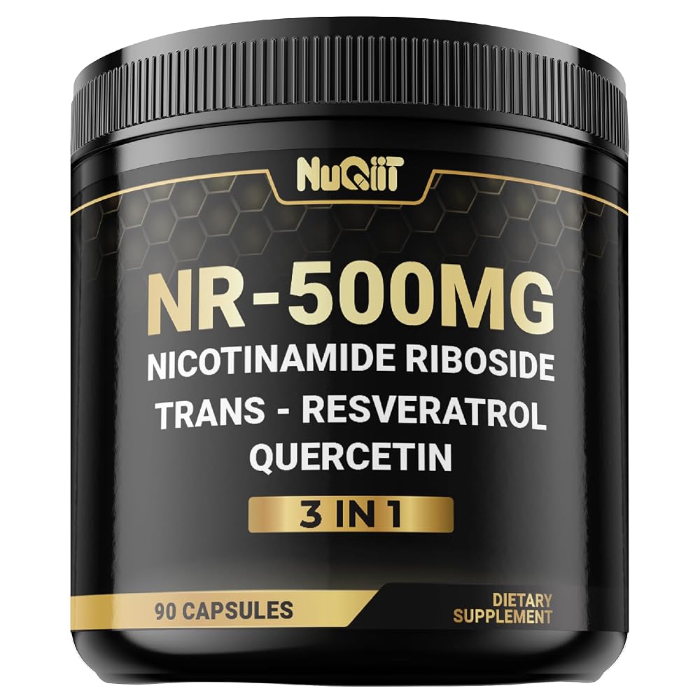 NUQIIT NAD+ Supplement with Nicotinamide Riboside - 90 Capsules