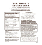 Alkaline Herb Sea Moss & Elderberry Supplement - 90 Capsules - image 2
