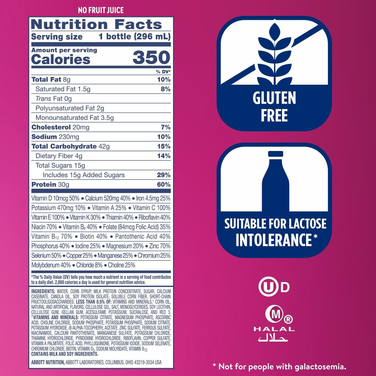Ensure COMPLETE Nutrition Shake 30g of Protein Meal Replacement Shake