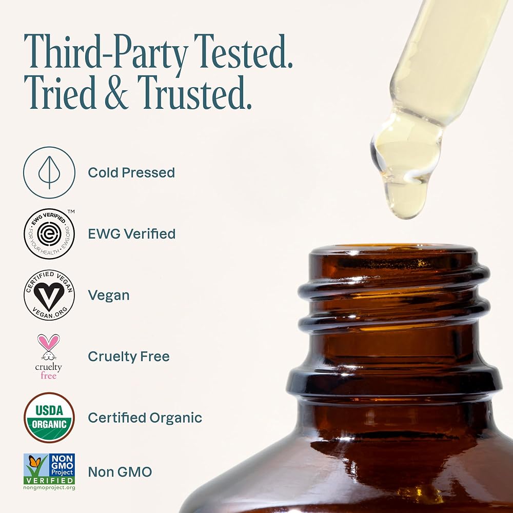 Cliganic Organic Evening Primrose Oil 100% Pure - 2 Fl Oz - image 5