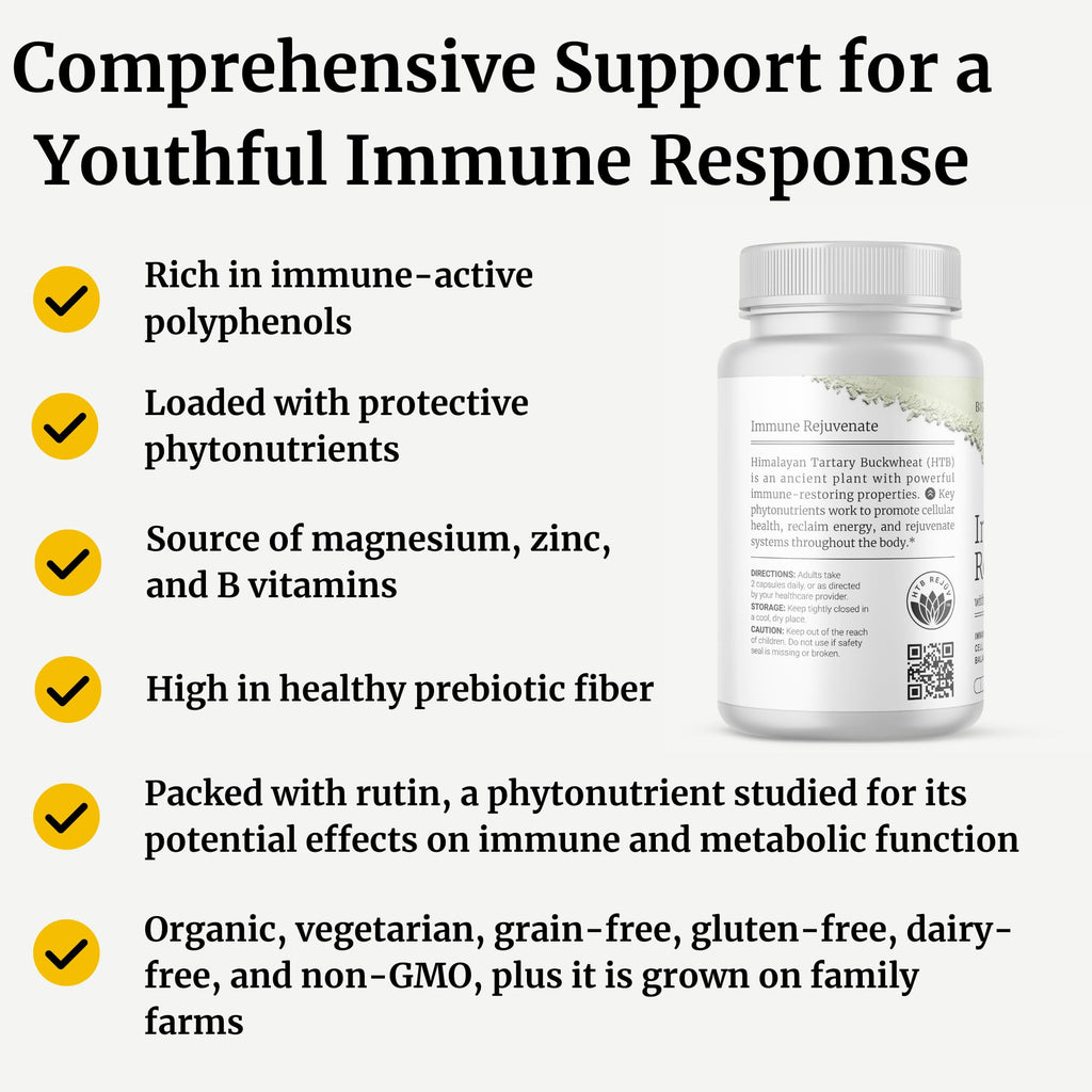 BIG BOLD HEALTH HTB Immune Rejuvenate Polyphenols - 120 Vegetarian Capsules - image 3