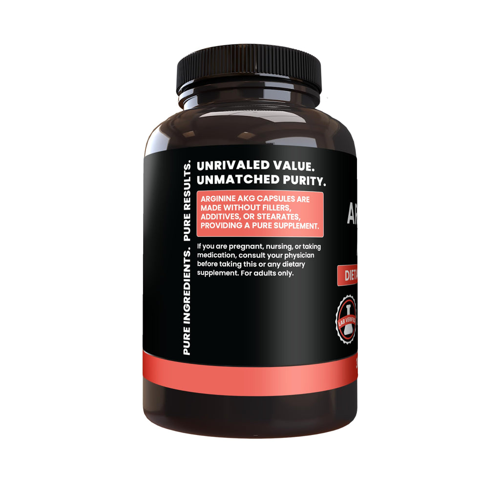 PURE ORIGINAL INGREDIENTS Arginine AAKG - 365 Capsules - image 3
