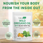 newseel Oil of Oregano with Black Seed Oil