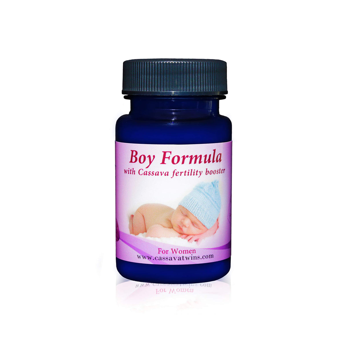 Cassava Twins Baby Boy Formula for Women Fertility Booster - 30 Capsules