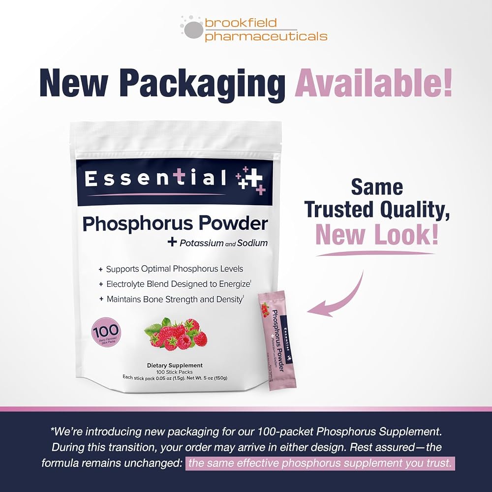 Brookfield Pharmaceuticals Phophorus Supplements Set
