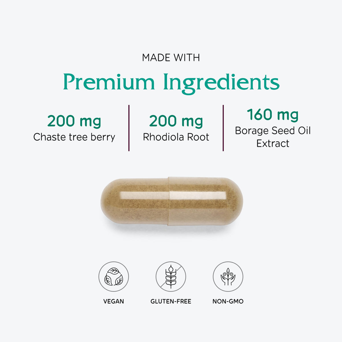 Vitanica FemRebalance Hormone Balance Support - 60 Capsules - image 4