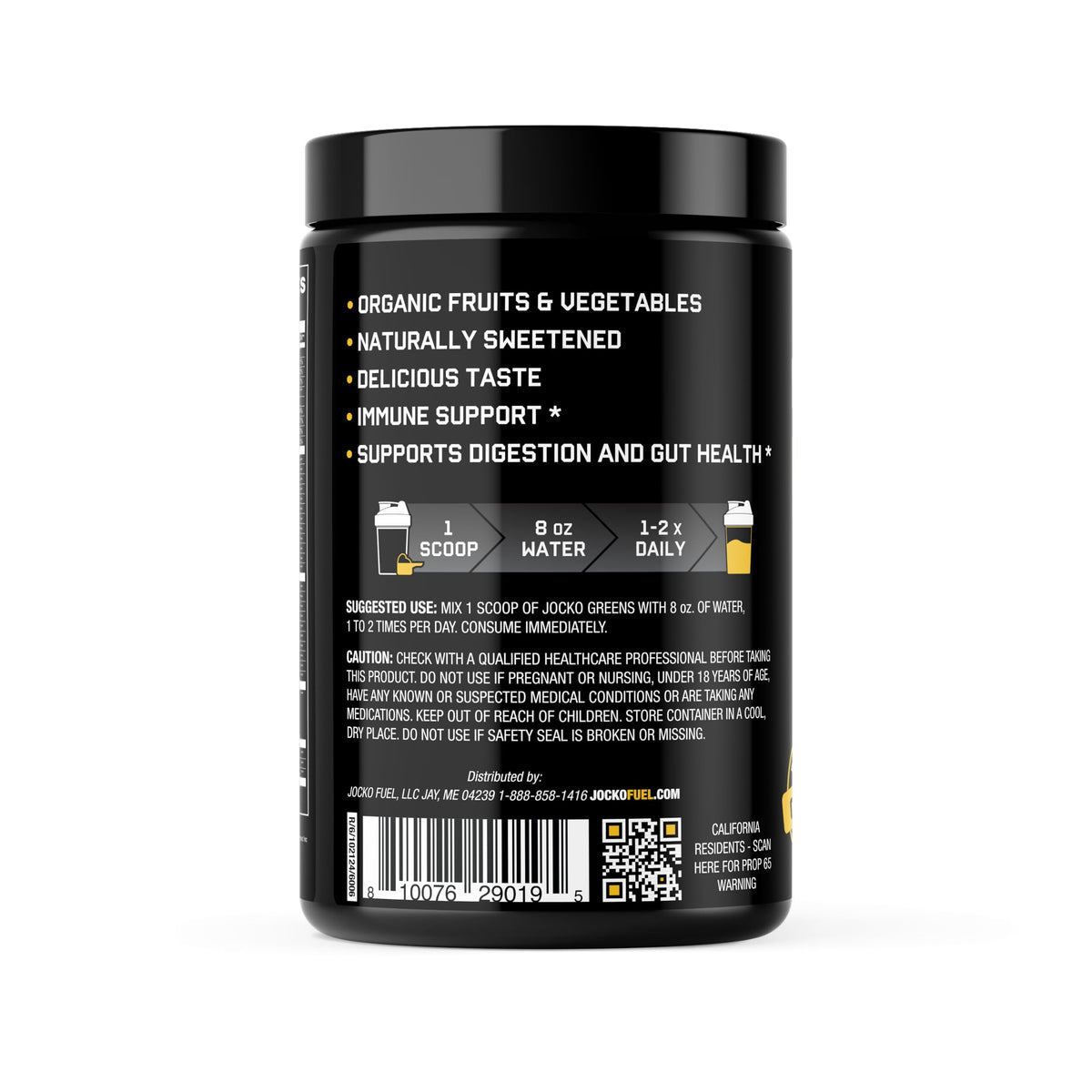 Jocko Fuel Greens Powder (Coconut/Pineapple Flavor) - Organic Greens