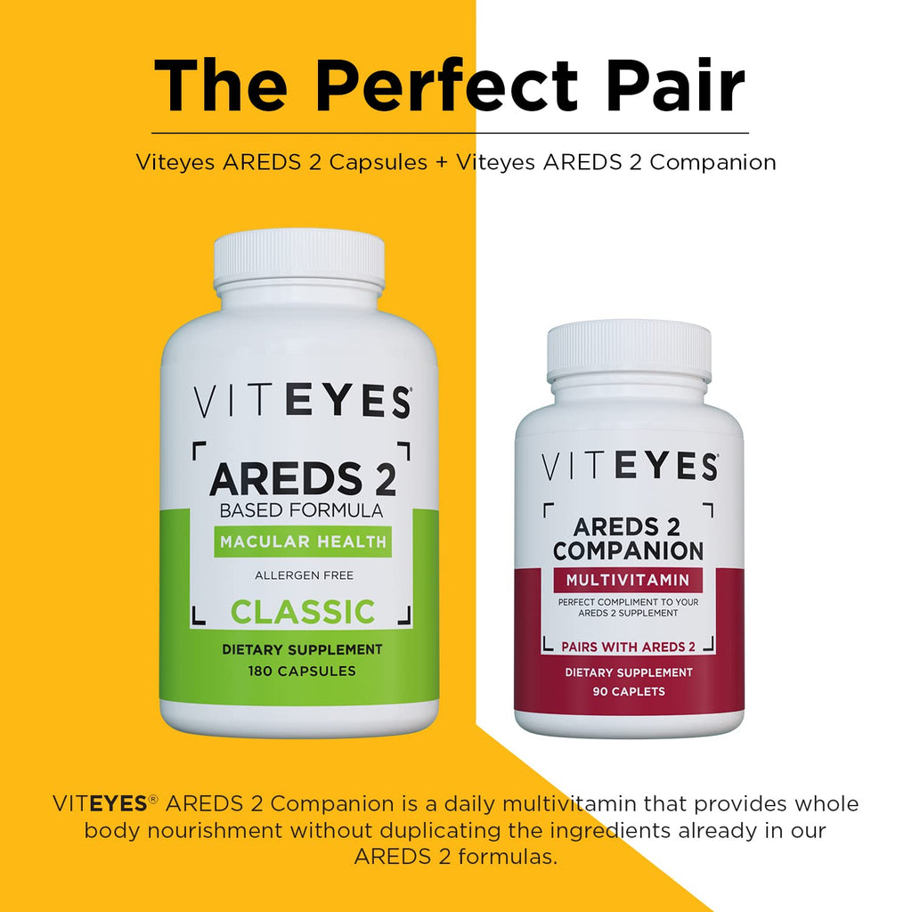 Viteyes AREDS 2 Capsules and Companion Multivitamin - 3 Month Supply - image 2