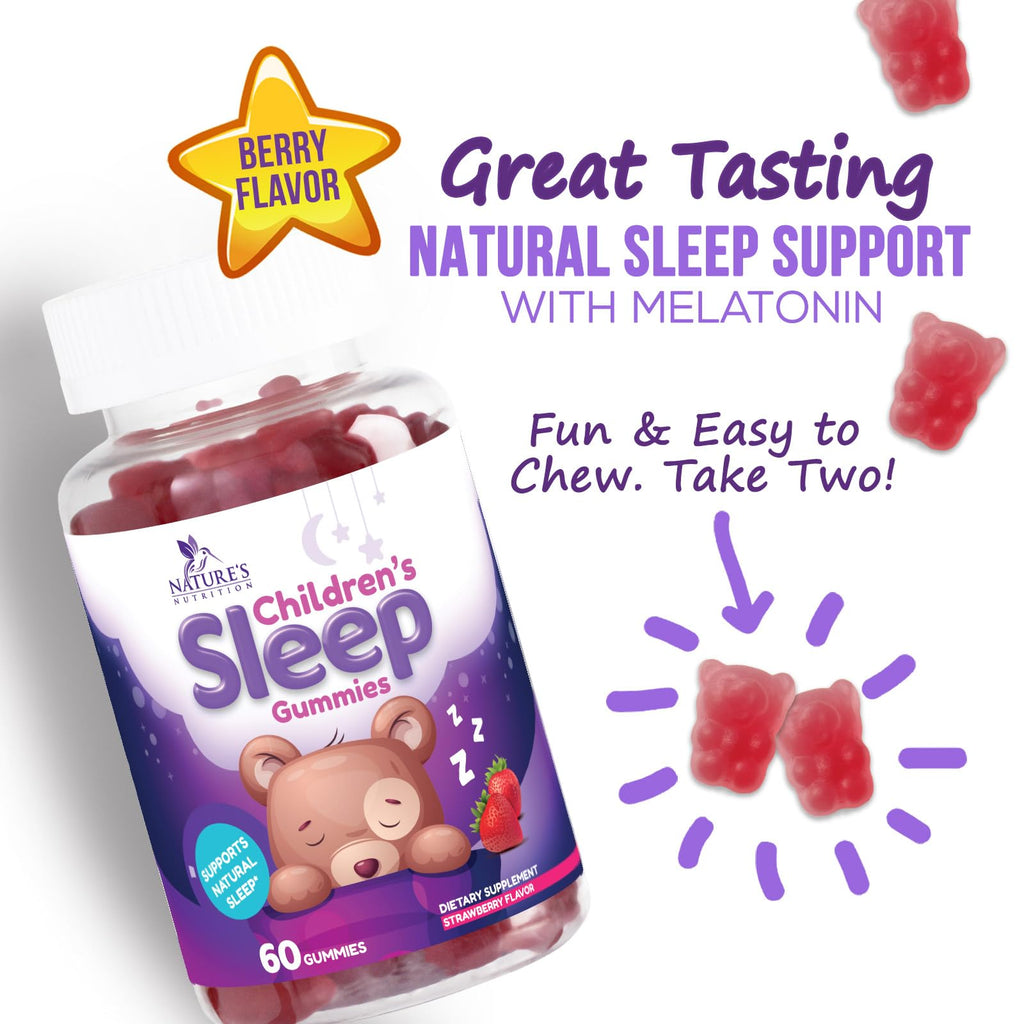 Nature's Nutrition Kids Melatonin Gummies 2mg - 60 Gummies - image 6