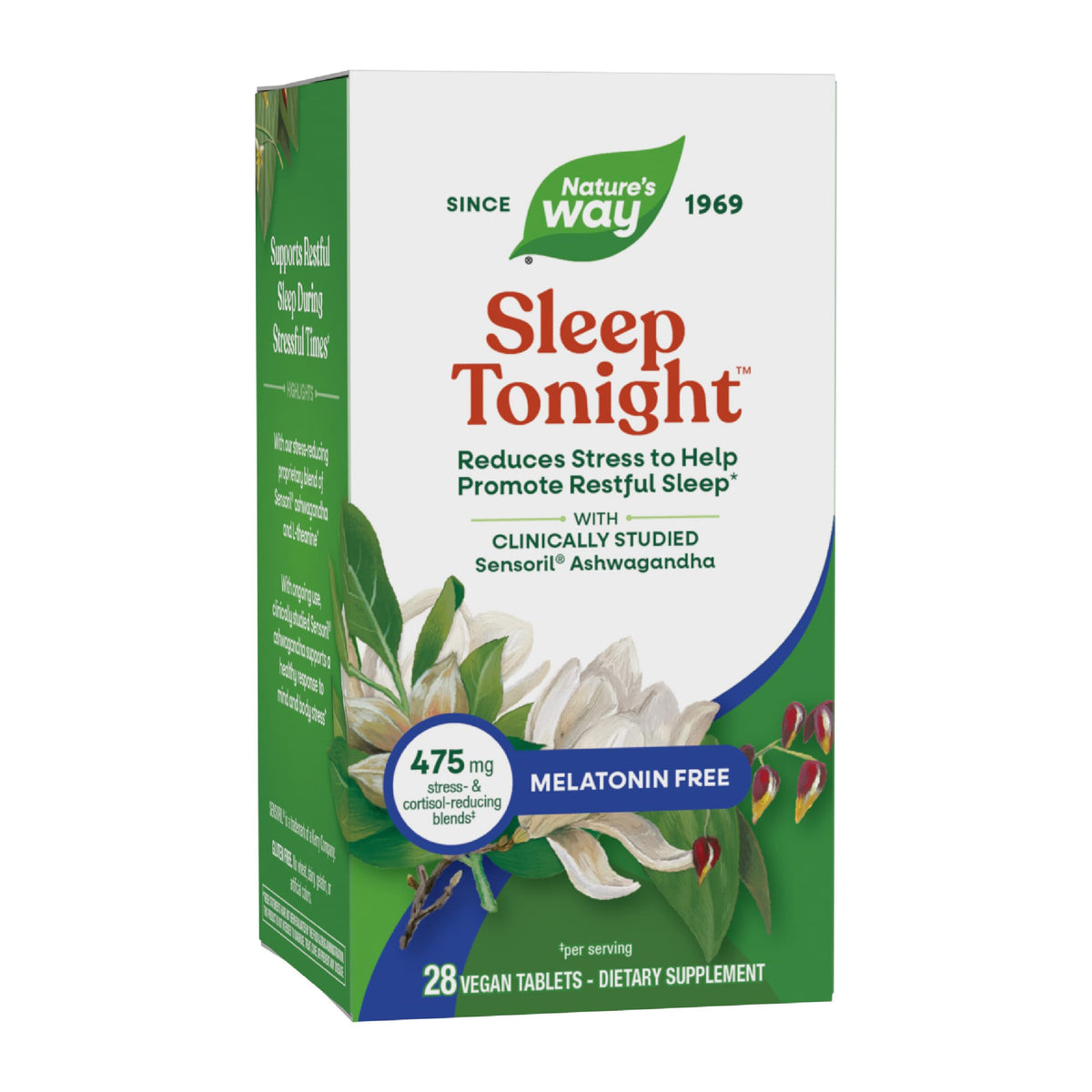 Nature's Way Sleep Tonight Ashwagandha & L-Theanine - 28 Tablets