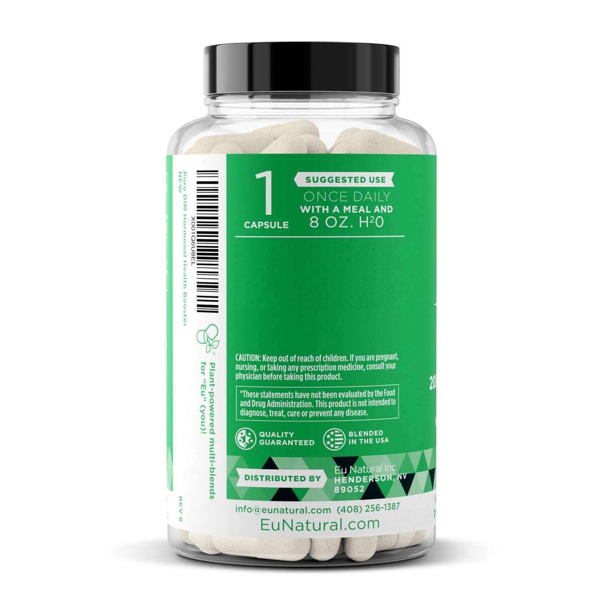 Eu Natural DIM Supplement 200mg Hormonal Balance - 60 Vegan Capsules - image 9