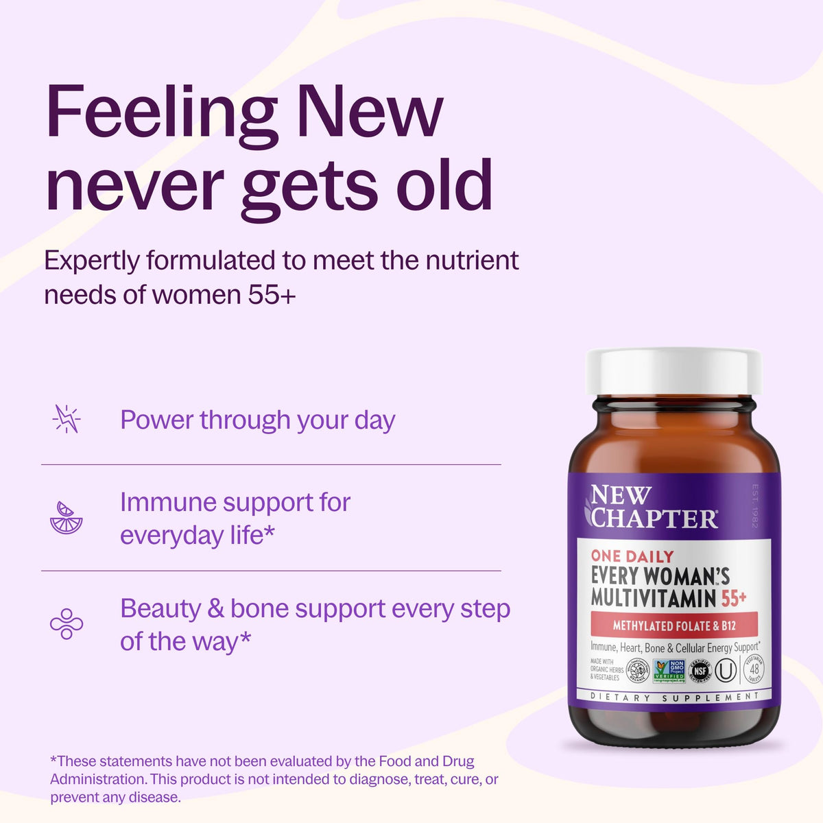New Chapter Multivitamin for Women 50 Plus