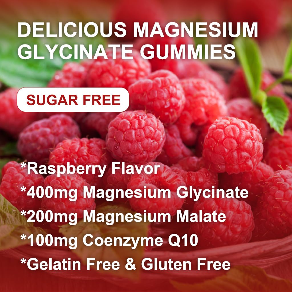 WOGORGT Magnesium Glycinate Gummies Mix