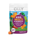 OLLY Kids Multi & Probiotic Gummy Digestive Support - 120 Count