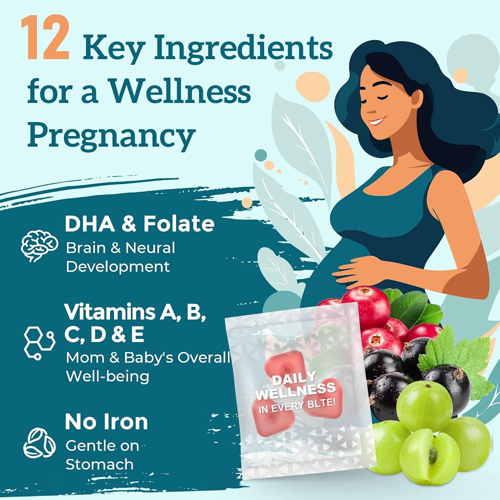 Quorinthiumax Prenatal Gummies Sugar Free