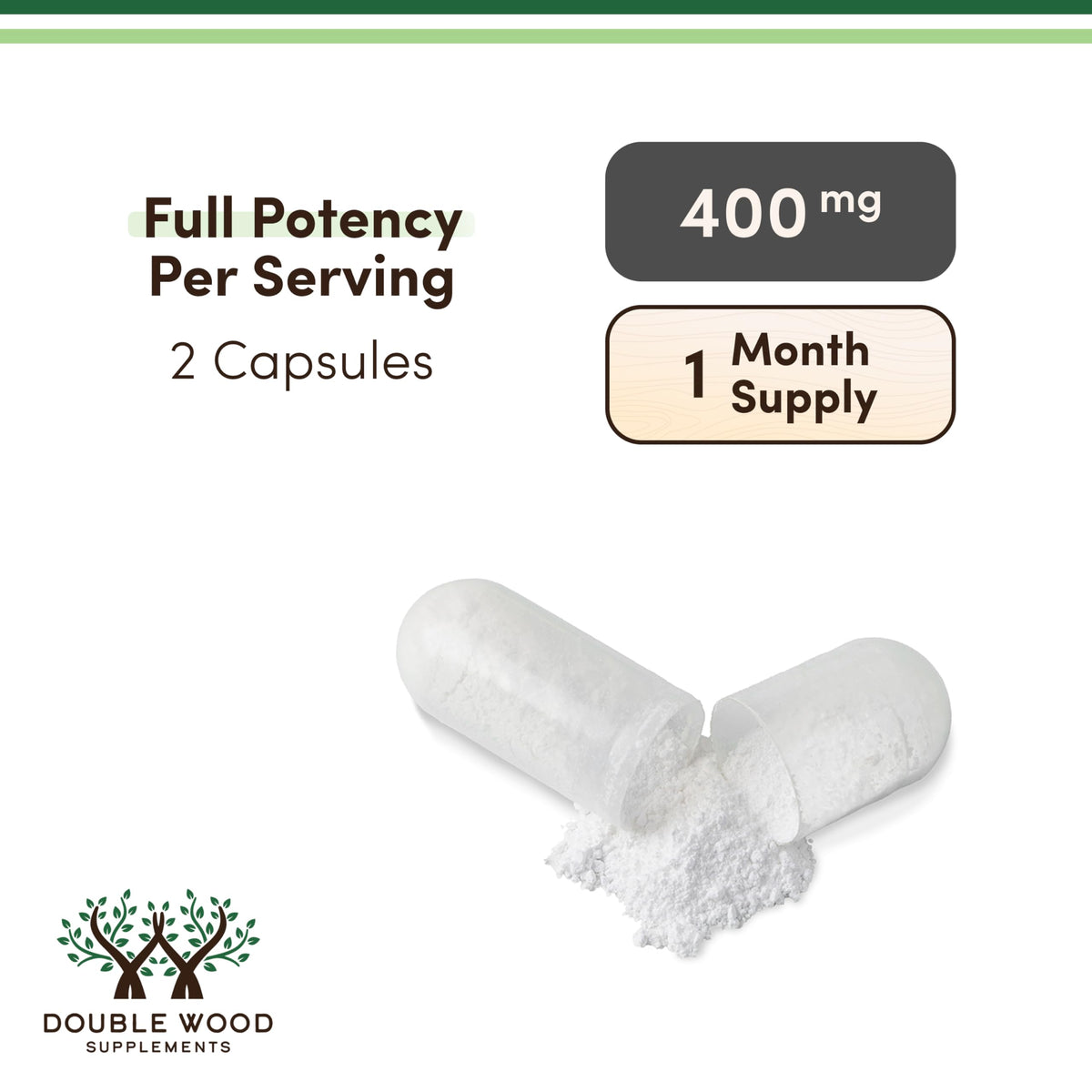 Double Wood Supplements DIM 400mg Estrogen Balance - 60 Capsules - image 5