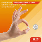 DEVA Vegan Vitamin D3 1000 IU Supplement - 90 Tablets - image 5