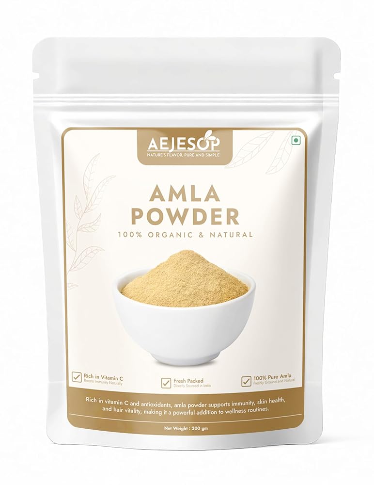 AEJESOP Organic Amla Powder Indian Gooseberry - 200g