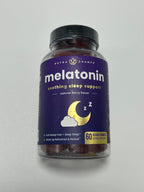 NutraChamps Melatonin Gummies for Adults Extra Strength