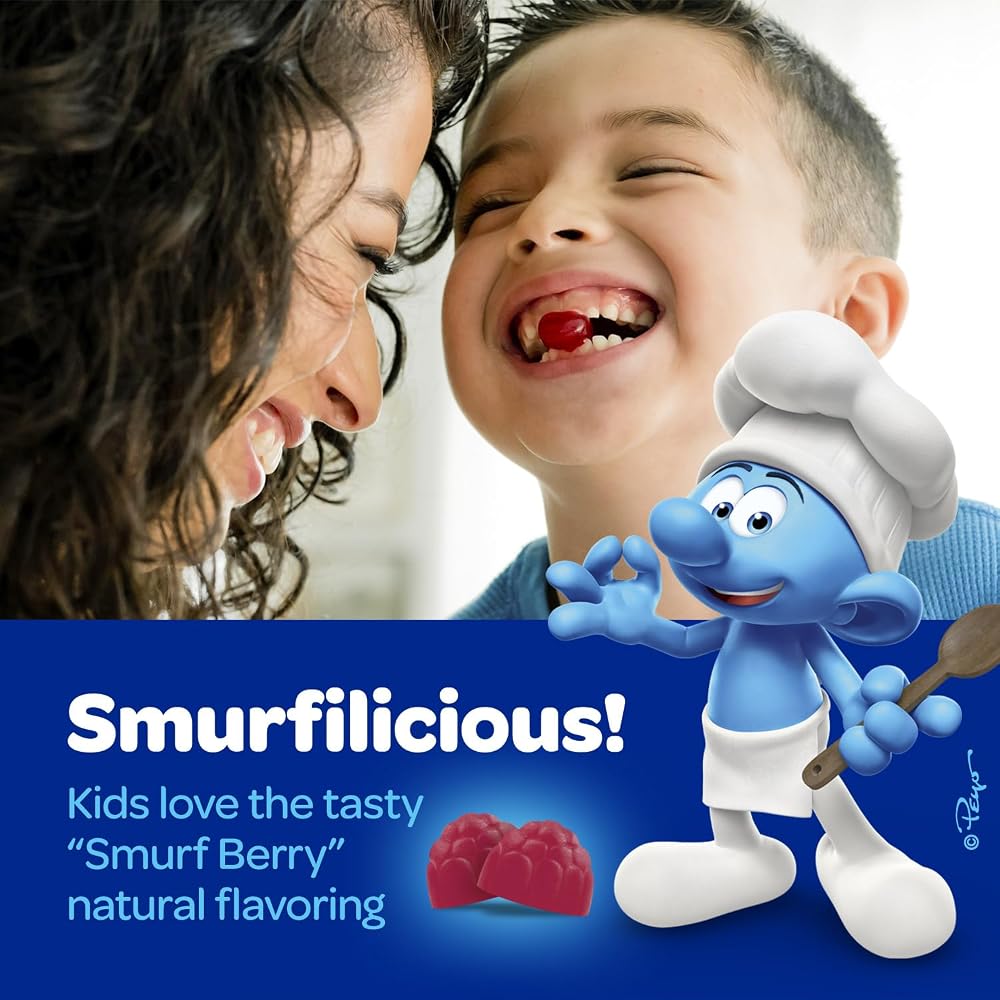 VITABURST The Smurfs Gummies for Kids with Chamomile & Lemon Balm