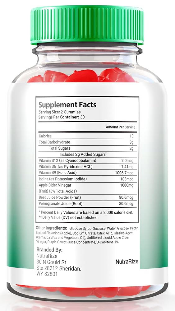 NutraRize Bioketix Keto ACV Gummies Weight Loss Support - 60 Gummies - image 2