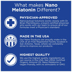 Nanoceutical Solutions Nano Melatonin Liquid Drops for Sleep - 30 Servings - image 5