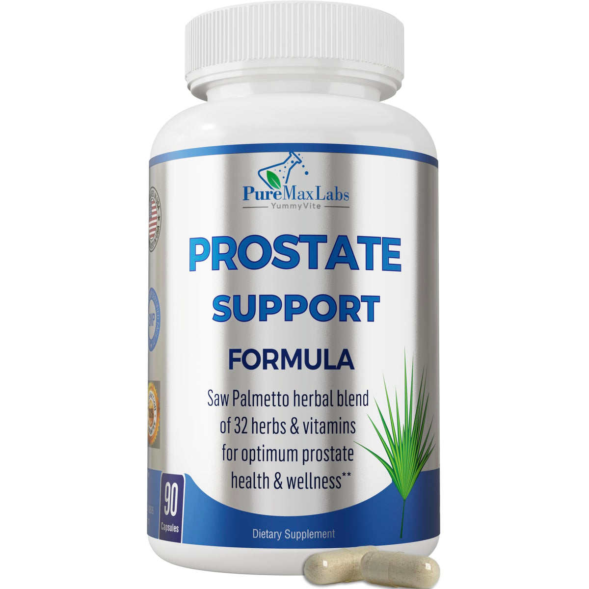 YUMMYVITE Prostate Support Formula for Men - 90 Capsules