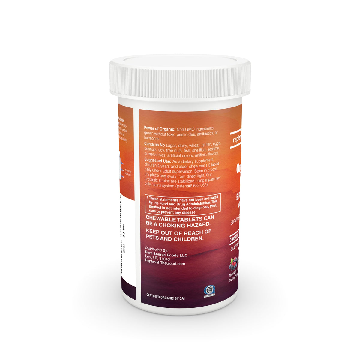 Replenish the Good Kids Probiotics Chewable Tablets - 60 Count - image 3