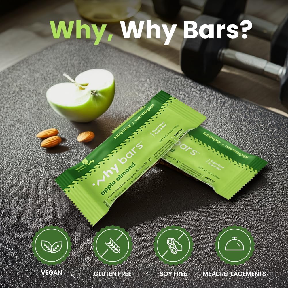 Why Bars, Superfood Protein Bars, 2.04 Ounce Bars - Protein Bar