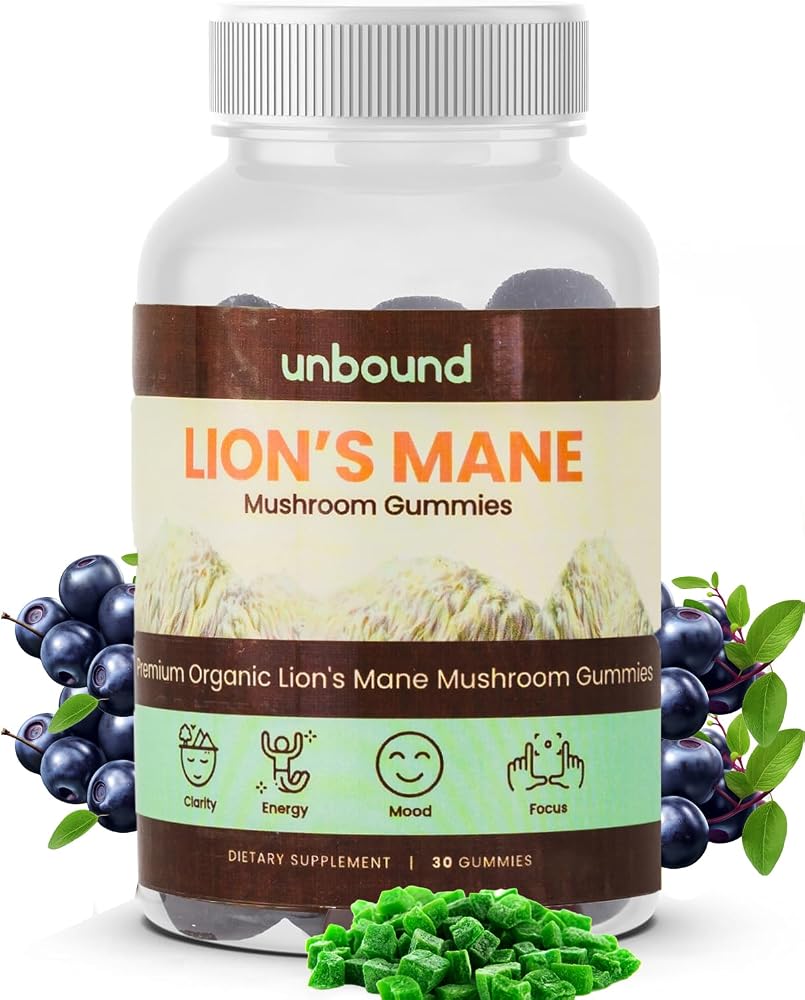 Unbound Mushroom Gummies Premium Organic Mushroom Multi-Complex