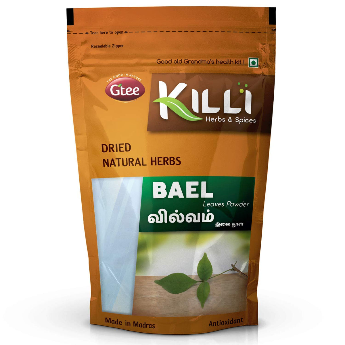 A.K. KILLI Bael Leaves Powder - 100g