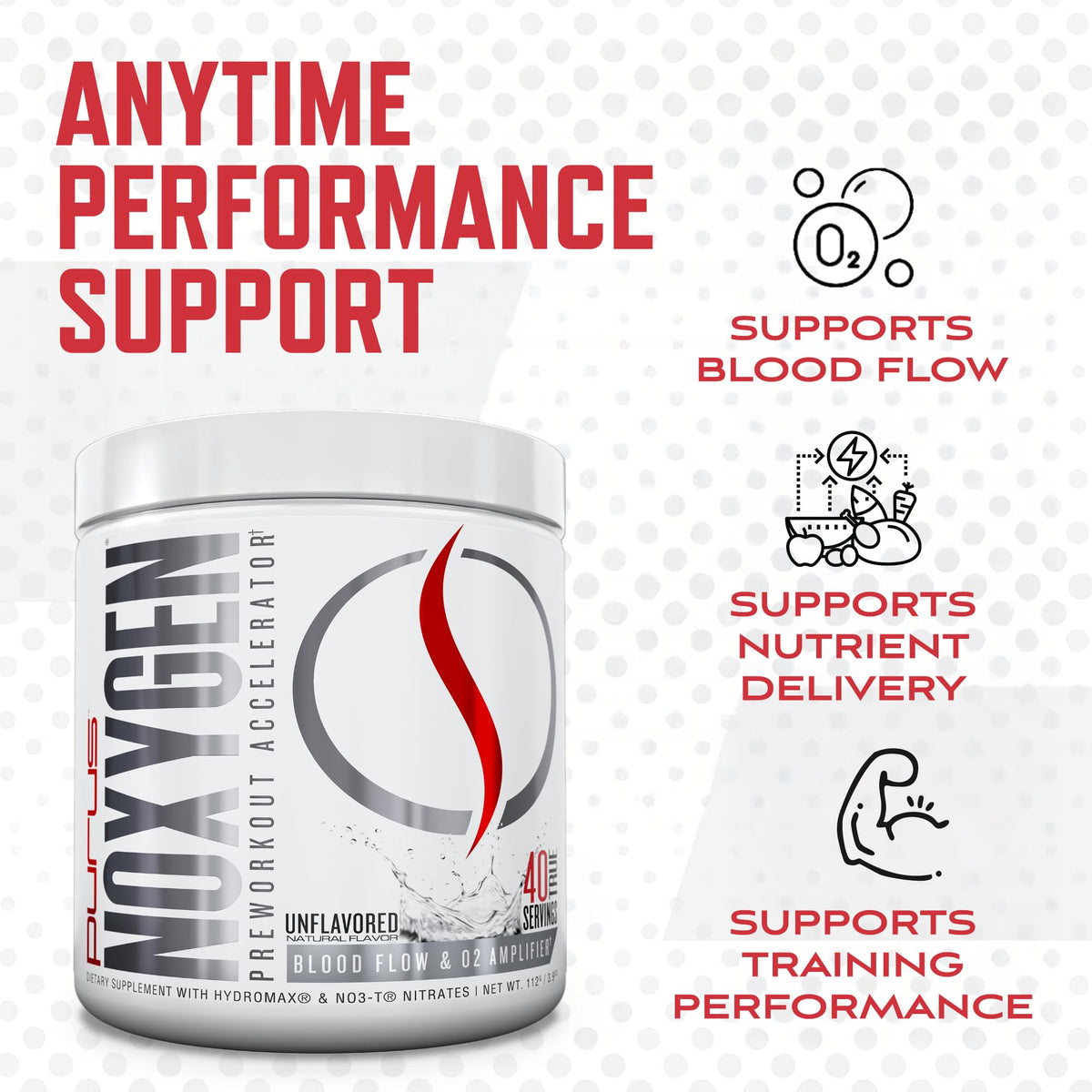 Purus Labs NOXygen Powder Pre-Workout Nitric Oxide Booster - image 5