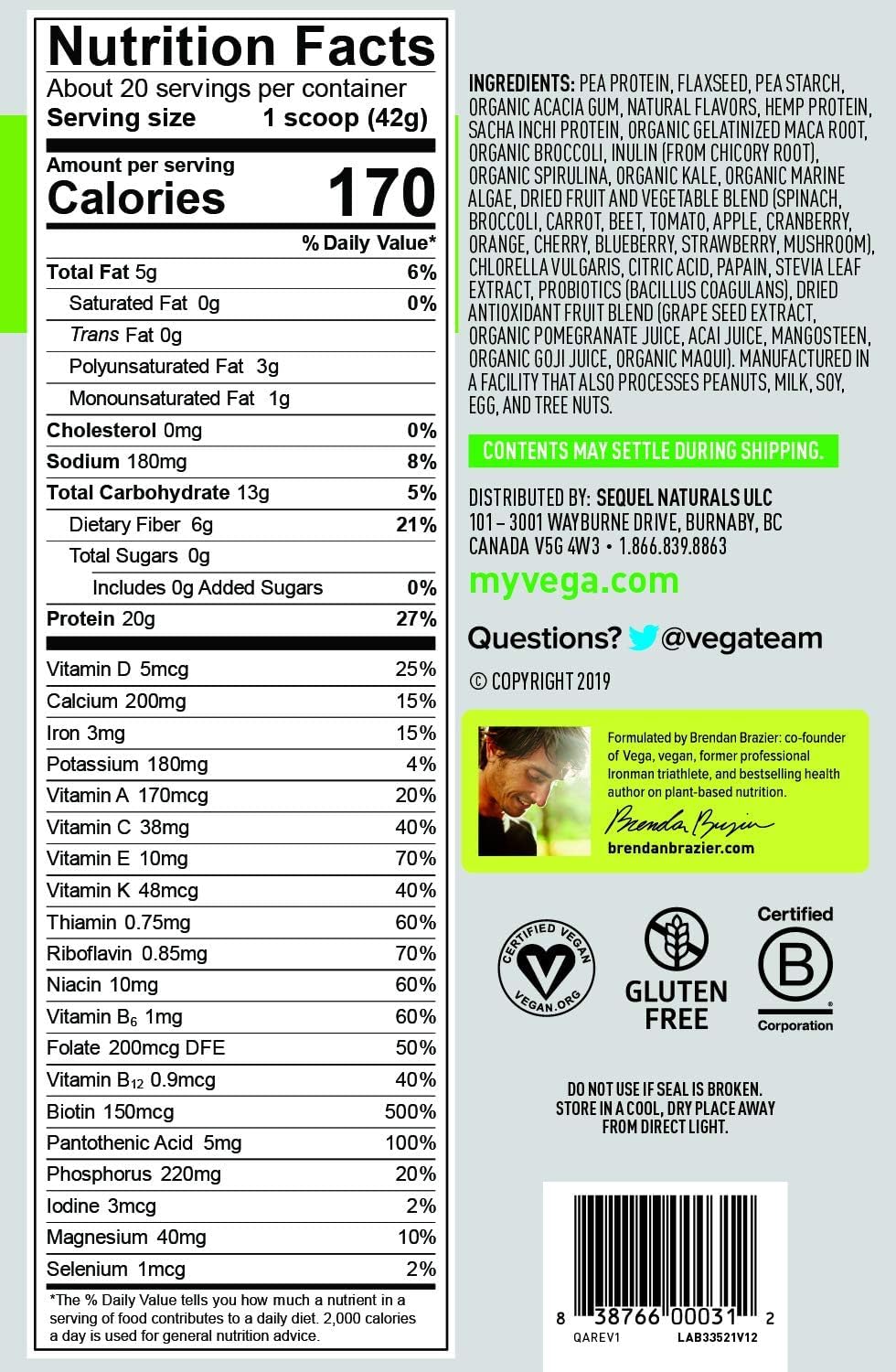 Vega One All-in-One Nutrition Shake