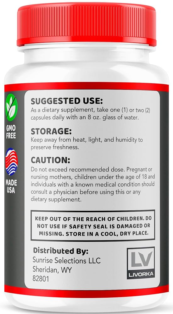 LIVORKA BioBooster Advanced Daily Formula Supplement - 180 Capsules - image 6