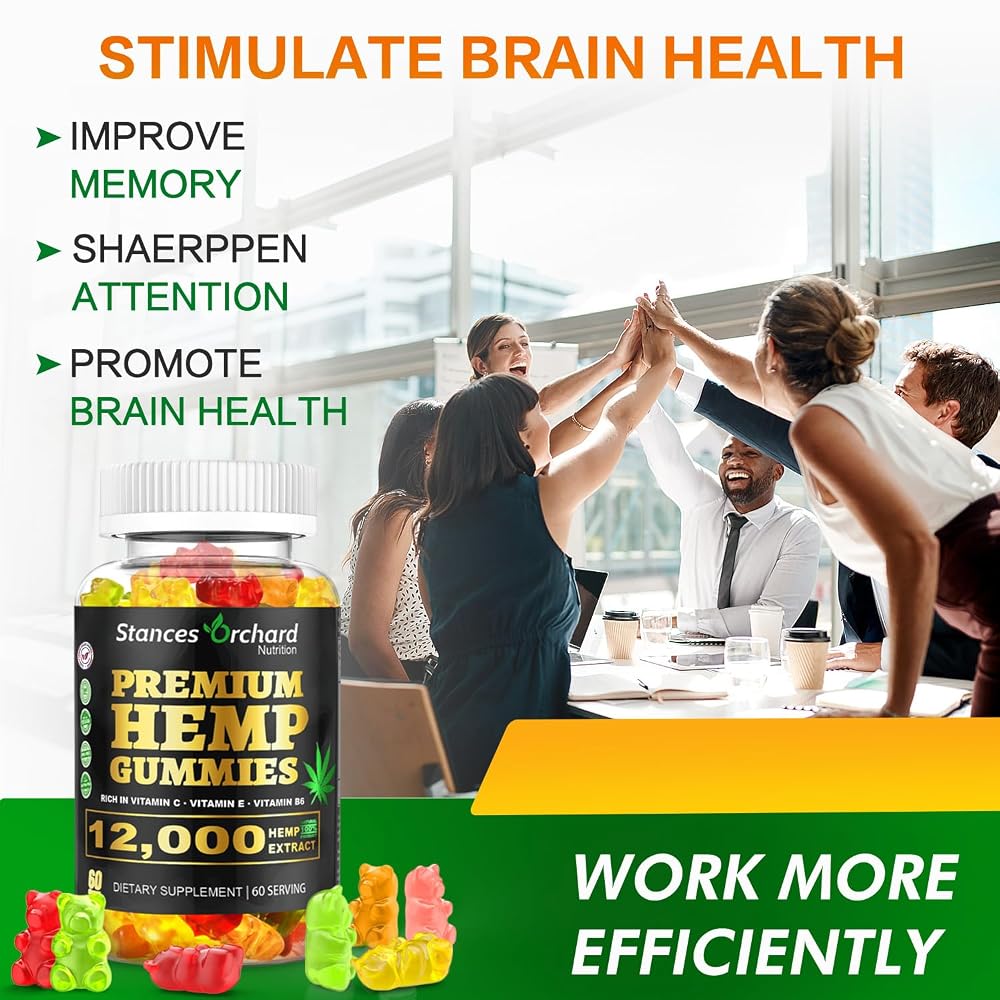 STANCES ORCHARD Hemp Gummies Advanced Extra Strength - 60 Count - image 4