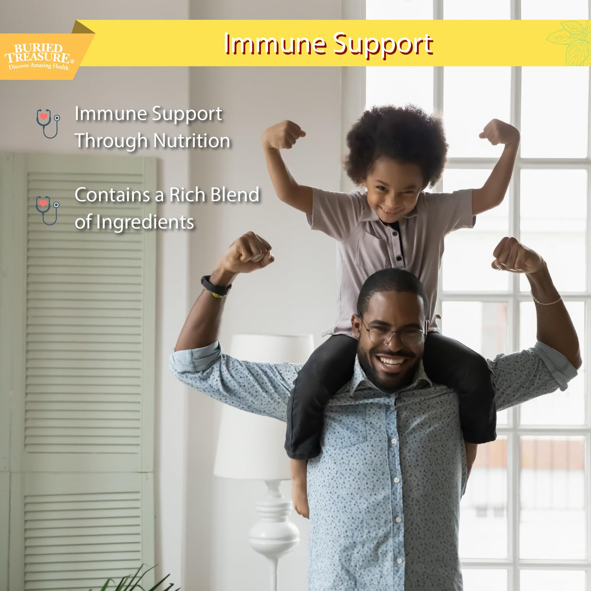 Buried Treasure Children's ACF Dose Liquid Immune Support – 16 oz - image 3