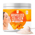 AV Orange Hydrolyzed Grass Fed Collagen with Vitamin C Powder - 198g