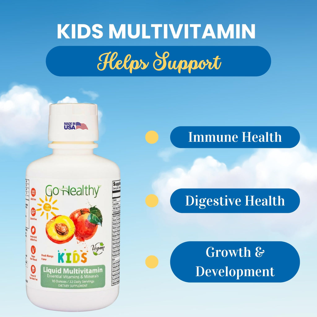 Go Healthy Natural Kids Liquid Multivitamin Immune Support - 16 oz - image 4